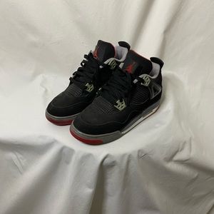 Red and Black Jordan 4’s